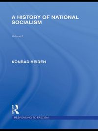 Produktbild: A History of National Socialism (RLE Responding to Fascism)