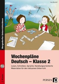 Produktbild: Wochenpl&auml;ne Deutsch - Klasse 2