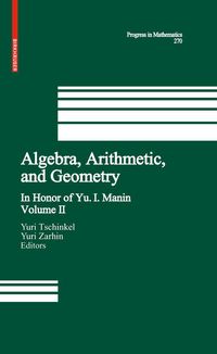 Produktbild: Algebra, Arithmetic, and Geometry