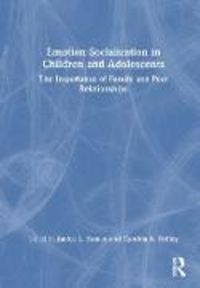 Produktbild: Emotion Socialization in Children and Adolescents