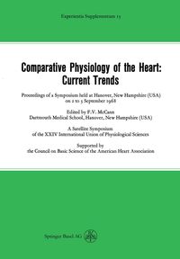 Produktbild: Comparative Physiology of the Heart: Current Trends