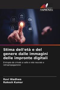 Produktbild: Stima dell'et&agrave; e del genere dalle immagini delle impronte digitali
