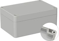 Produktbild: TRU COMPONENTS TC-9065452 Outdoor-Geh&auml;use 120 x 80 x 55 Polycarbonat Lichtgrau (RAL 7035) 1 St.