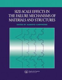 Produktbild: Size-Scale Effects in the Failure Mechanisms of Materials and Structures