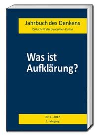 Produktbild: Was ist Aufkl&auml;rung? Jahrbuch des Denkens
