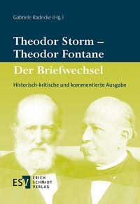 Produktbild: Theodor Storm &ndash; Theodor Fontane - - Der Briefwechsel