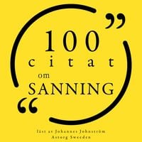 Produktbild: 100 citat om sanningen