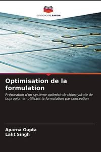 Produktbild: Optimisation de la formulation