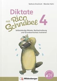 Produktbild: Diktate mit Rico Schnabel, Klasse 4