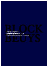 Produktbild: Tagung Block Beuys Darmstadt 2021 Symposium Block Beuys Darmstadt 2021