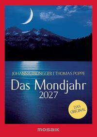 Produktbild: Das Mondjahr 2027 - s/w Taschenkalender