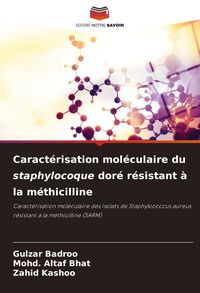 Produktbild: Caract&eacute;risation mol&eacute;culaire du staphylocoque dor&eacute; r&eacute;sistant &agrave; la m&eacute;thicilline