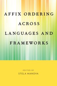 Produktbild: Affix Ordering Across Languages and Frameworks