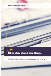Produktbild: &Uuml;ber den Stand der Dinge