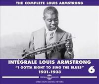 Bild vom Artikel I Gotta Right To Sing The Blues-The Compl.Vol.6 vom Autor Louis Armstrong