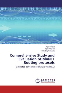 Produktbild: Comprehensive Study and Evaluation of MANET Routing protocols