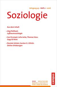 Produktbild: Soziologie 2.2016