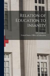 Produktbild: Relation of Education to Insanity