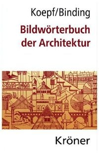 Produktbild: Bildw&ouml;rterbuch der Architektur