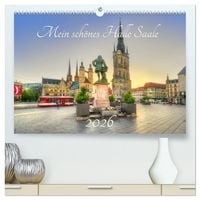 Produktbild: Mein sch&ouml;nes Halle Saale 2026 (hochwertiger Premium Wandkalender 2026 DIN A2 quer), Kunstdruck in Hochglanz