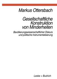 Produktbild: Gesellschaftliche Konstruktion von Minderheiten