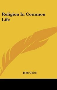 Produktbild: Religion In Common Life