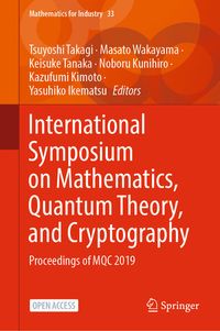 Produktbild: International Symposium on Mathematics, Quantum Theory, and Cryptography