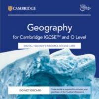 Produktbild: Cambridge IGCSE&trade; and O Level Geography Digital Teacher's Resource Access Card
