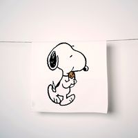 Snoopy Geschirrtuch "A Cookie A Day"