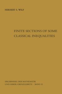 Produktbild: Finite Sections of Some Classical Inequalities