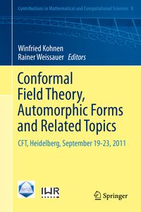 Produktbild: Conformal Field Theory, Automorphic Forms and Related Topics