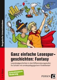 Produktbild: Ganz einfache Lesespurgeschichten: Fantasy
