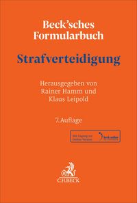Produktbild: Beck'sches Formularbuch Strafverteidigung