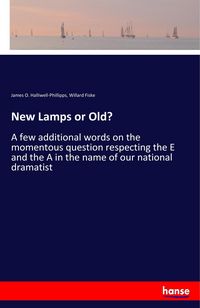 Produktbild: New Lamps or Old?