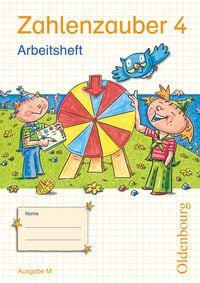 Produktbild: Zahlenzauber - Mathematik f&uuml;r Grundschulen - Ausgabe M f&uuml;r Brandenburg, Berlin, Mecklenburg-Vorpommern, Sachsen, Sachsen-Anhalt und Th&uuml;ringen - 2010 - 4. Schuljahr