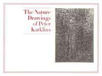 Produktbild: The Nature Drawings of Peter Karklins