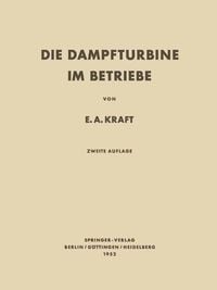Produktbild: Die Dampfturbine im Betriebe