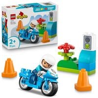 Produktbild: LEGO DUPLO Town 10471 Blaues Polizeimotorrad, Lernspielzeug Kleinkinder