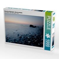 Produktbild: CALVENDO Puzzle Strand bei Staberdorf - Sonnenaufgang 1000 Teile Puzzle quer | 1000 Teile Lege-Gr&ouml;&szlig;e 64 &times; 48 cm Foto-Puzzle f&uuml;r gl&uuml;ckliche Stunden