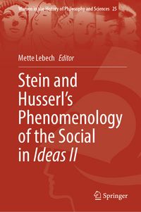 Produktbild: Stein and Husserl&rsquo;s Phenomenology of the Social in Ideas II
