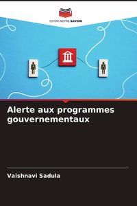 Produktbild: Alerte aux programmes gouvernementaux