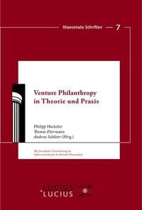 Produktbild: Venture Philanthropy in Theorie und Praxis