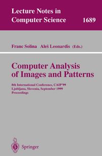 Produktbild: Computer Analysis of Images and Patterns