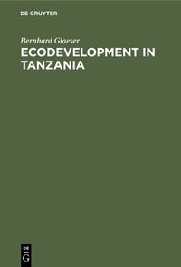 Produktbild: Ecodevelopment in Tanzania