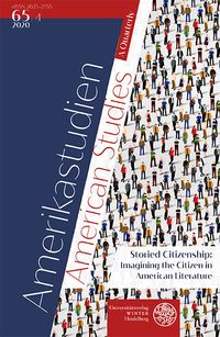 Produktbild: Amerikastudien / American Studies. A Quarterly. Vol. 65:4 (2020)