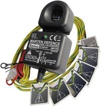 Produktbild: Kemo M186 Marderabwehr mit Optikschutz, mit Hochspannungspl&auml;ttchen 12V 1St.