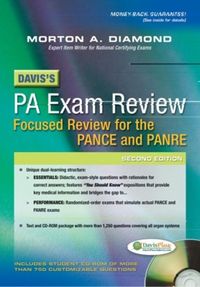 Produktbild: Daviss Pa Exam Review W/cd 2/e