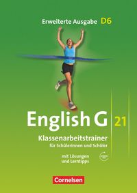 Bild vom Artikel English G 21. Erweiterte Ausgabe D 6. Klassenarbeitstrainer mit Lösungen und Audios online vom Autor Bärbel Schweitzer