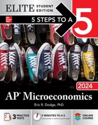 Produktbild: 5 Steps to a 5: AP Microeconomics 2024 Elite Student Edition