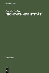 Produktbild: Nicht-Ich-Identit&auml;t